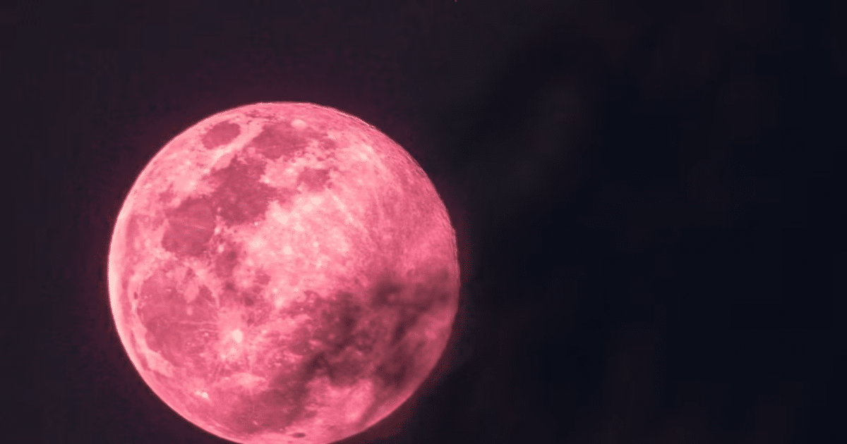 Luna Rosa: Fecha, significado y cómo verla en su máximo esplendor