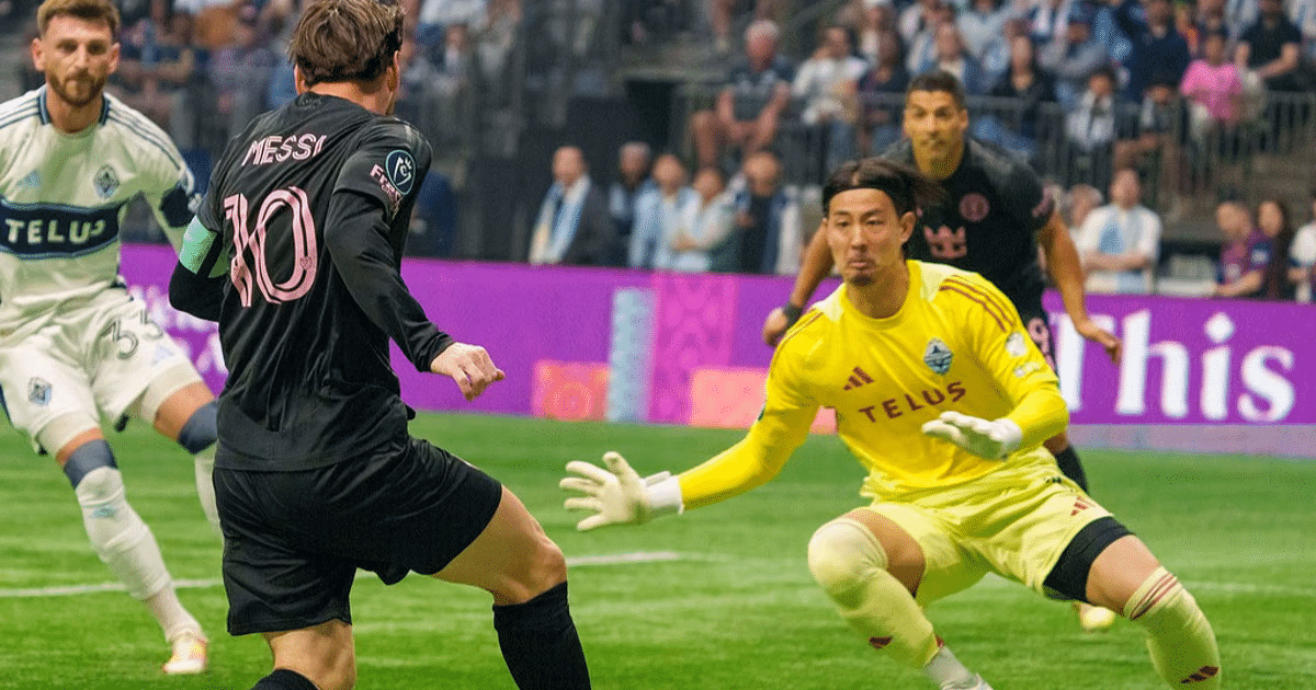 Messi y el Inter Miami se apagan en Canadá Vancouver toma ventaja en la Concachampions (Foto por Outlook India)