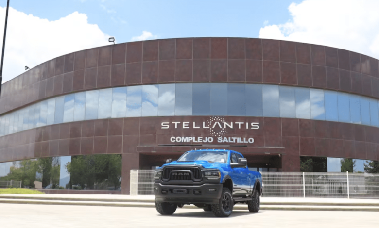 Planta Stellantis en Saltillo (Foto por El Universal)