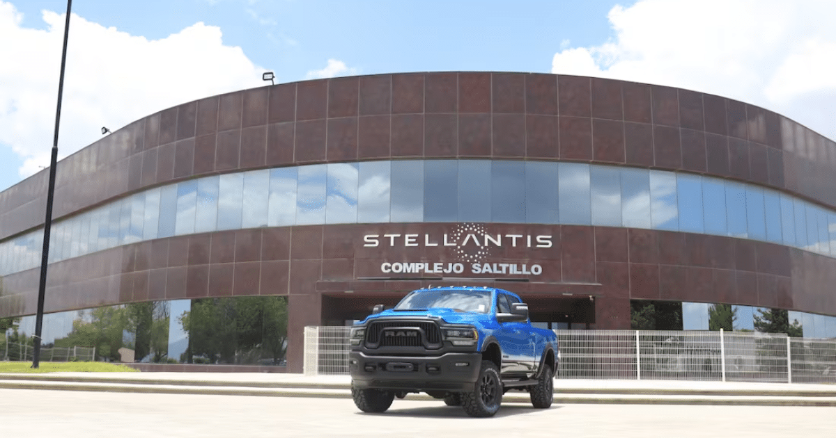 Planta Stellantis en Saltillo (Foto por El Universal)