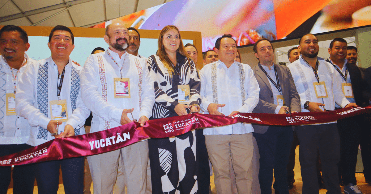 Tianguis Turístico 2025 Inaugura JDM pabellón de Yucatán