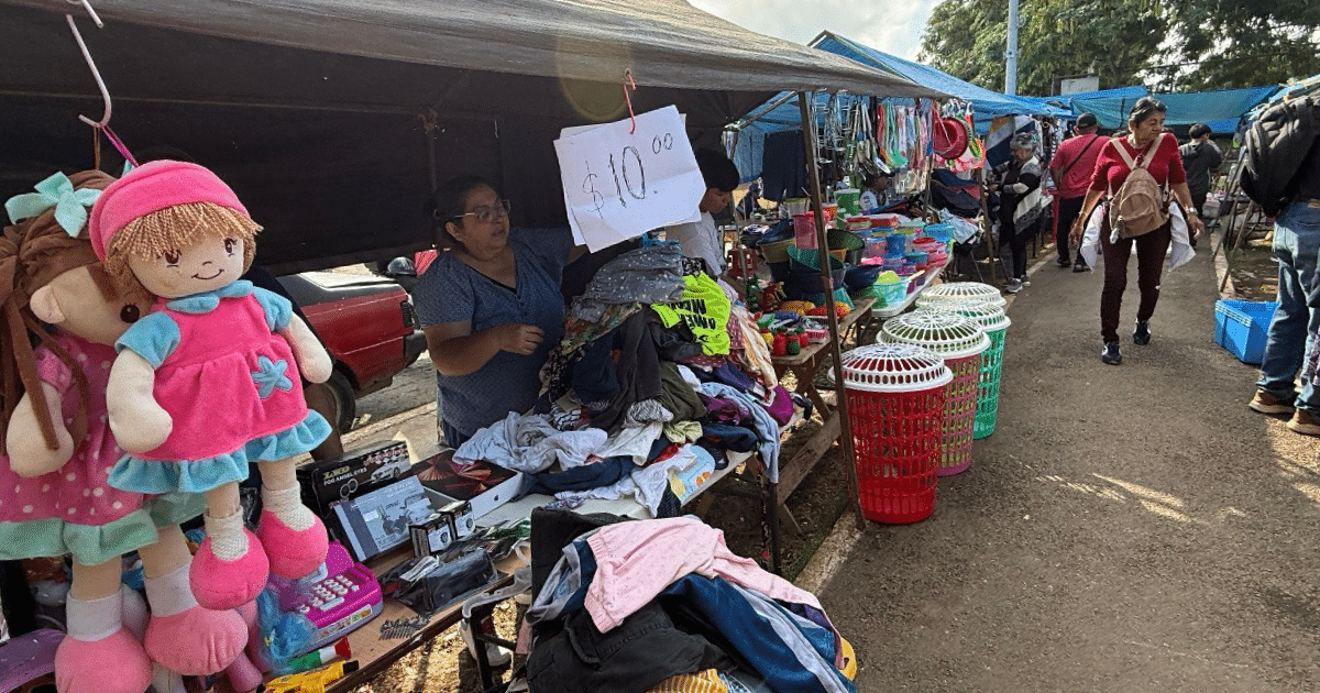 Tianguis en Yucatán, motor económico y sustento para miles de familias