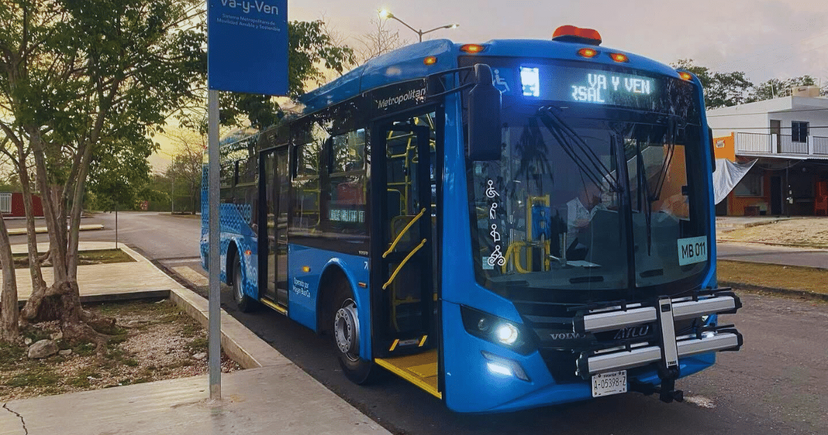 Va y Ven llega a Los Héroes 4 nuevas rutas transformarán el transporte en el oriente de Mérida