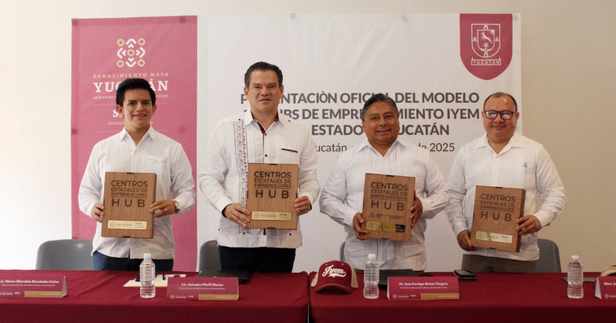 Yucatán impulsa el emprendimiento con 28 nuevos Centros HUB