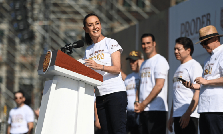 México,Claudia Sheinbaum,Clase Nacional,paz,Zócalo