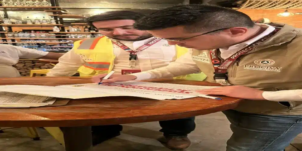 Autoridades de Protección Civil clausuran un bar ubicado al norte de Mérida tras detectar múltiples irregularidades que ponían en riesgo a empleados y clientes, como la falta de un Programa Interno de Protección Civil y extintores sin mantenimiento.