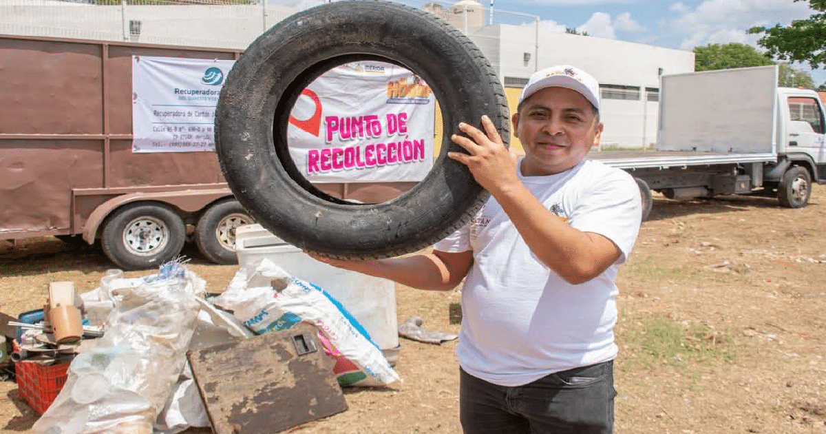 Gobierno de Yucatán intensifica campaña de descacharrización para evitar criaderos de moscos