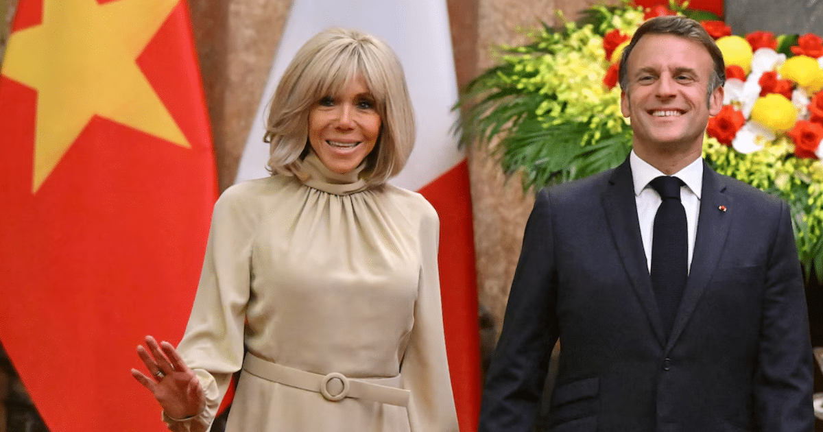 La polémica historia de amor de Emmanuel y Brigitte Macron