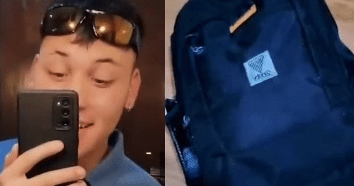 Le intentaron robar y el ladrón se olvidó su mochila lo que había adentro lo volvió viral