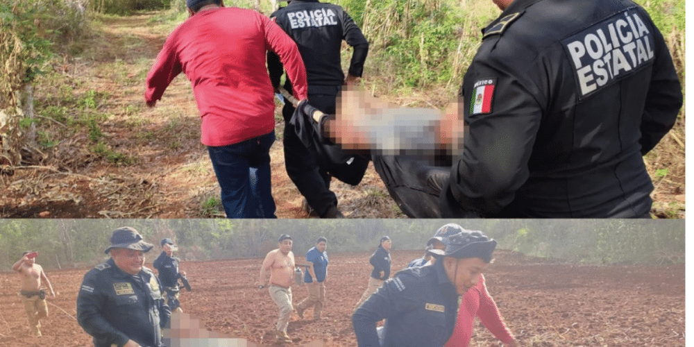 Localizan a adulto mayor extraviado en zona de monte de Santa Elena, Yucatán