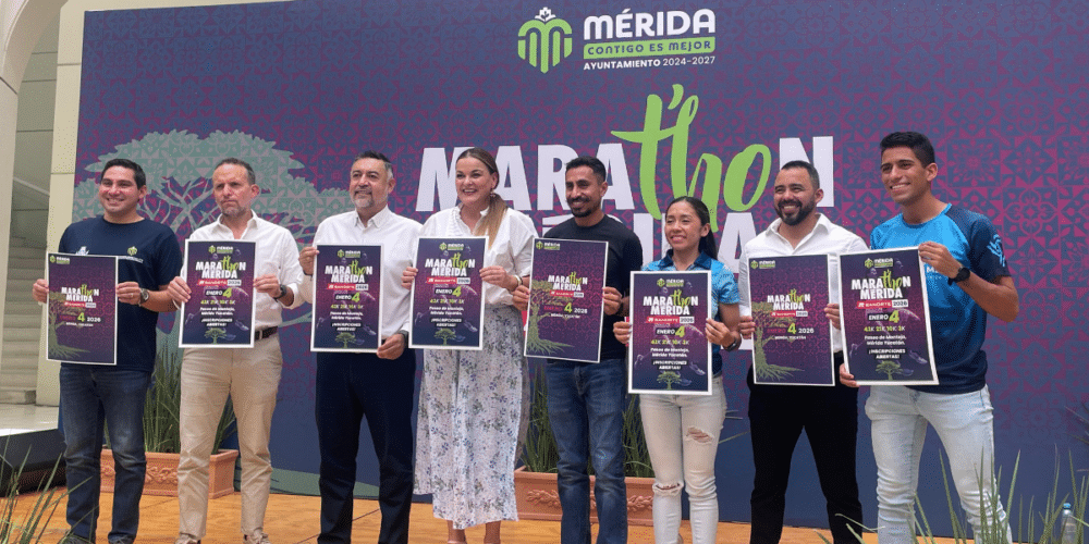 Maratón de Mérida 2026 Cecilia Patrón anuncia evento con impacto turístico y deportivo