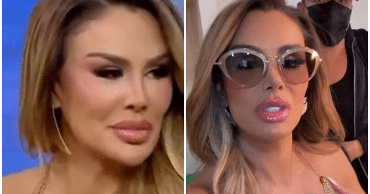 Ninel Conde reaparece en TV y su rostro causa polémica