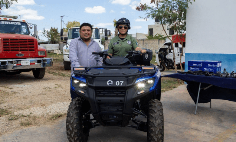 Refuerzan labores de rescate: Policía Ecológica de Kanasín recibe nuevo equipo