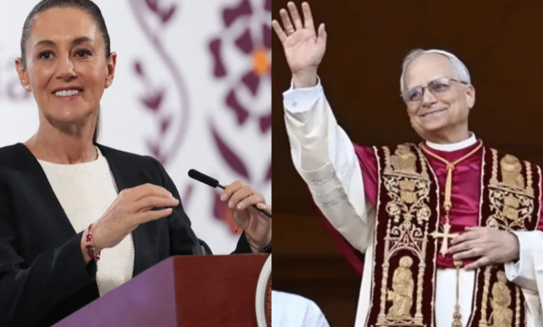 Sheinbaum felicita al nuevo papa León XIV