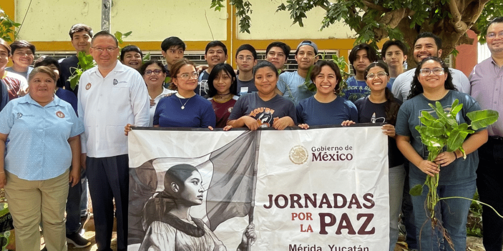 Tecnológico de Mérida se une a la Jornada Nacional Tequios por la Paz