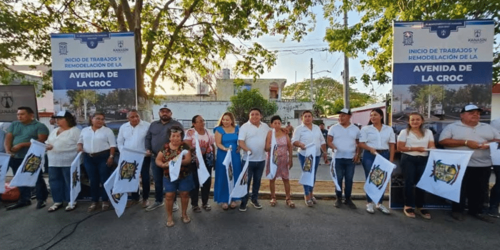 Transforman la Avenida CROC en Kanasín tras décadas de abandono