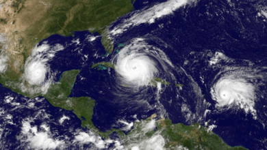 Tres huracanes de gran intensidad amenazan a Yucatán en 2025