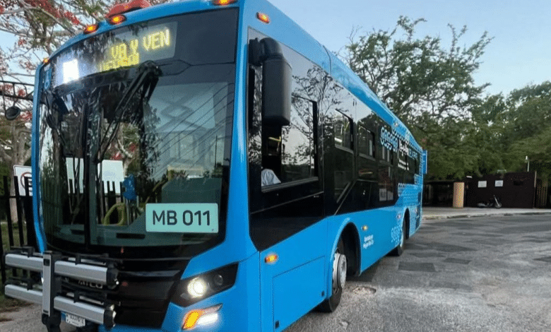 Avanza la modernización del transporte en el poniente de Mérida con la Ruta 90 del sistema Va y Ven