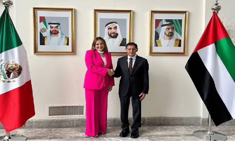 Cecilia Patrón se reúne con embajador de Emiratos Árabes