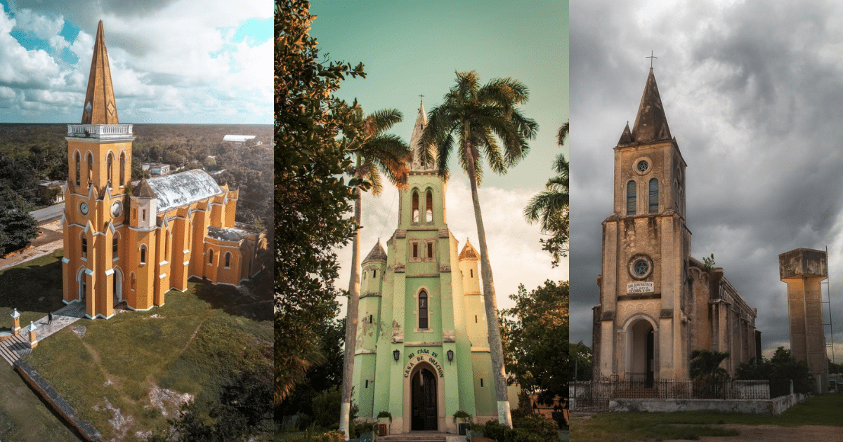 Estas son las 6 majestuosas iglesias góticas de Yucatán; todas se encuentran cerca de Mérida