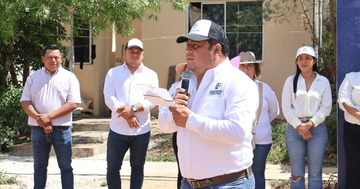 Más de 1,400 kanasinenses se beneficiarán con la mejora de calles en Dzoyolá