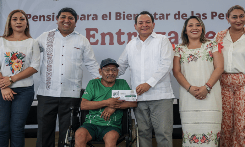 Más de 31 mil personas con discapacidad en Yucatán reciben apoyo económico bimestral