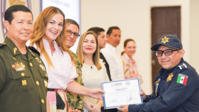 Reconocen 22 años de la Policía Municipal de Mérida