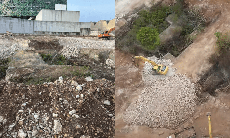 Tiktokers reportan presuntos vestigios arqueológicos en construcción en el norte de Mérida, Yucatán