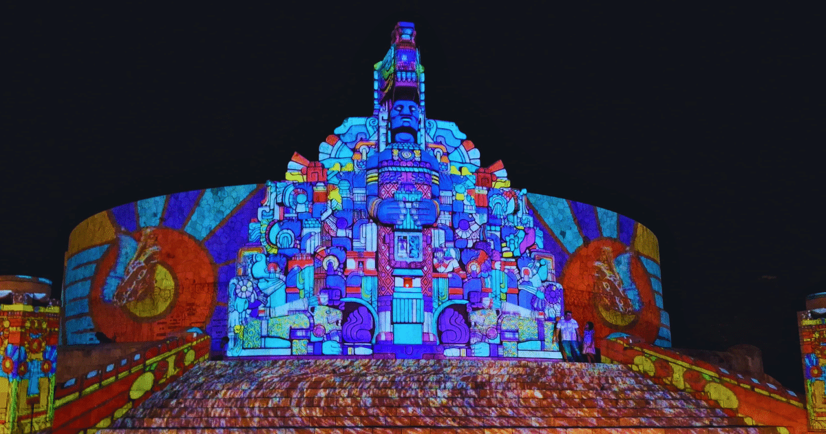 Videomappings en Mérida y Yucatán horarios y lugares para disfrutar de estos espectáculos