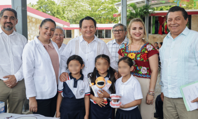 Yucatán impulsa salud bucal infantil con programa estatal en preescolares y primarias