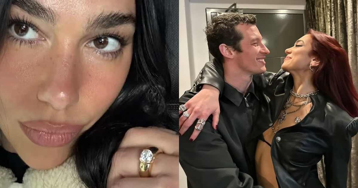 ¿Cuánto cuesta el anillo de compromiso de Dua Lipa? (Foto de internet)