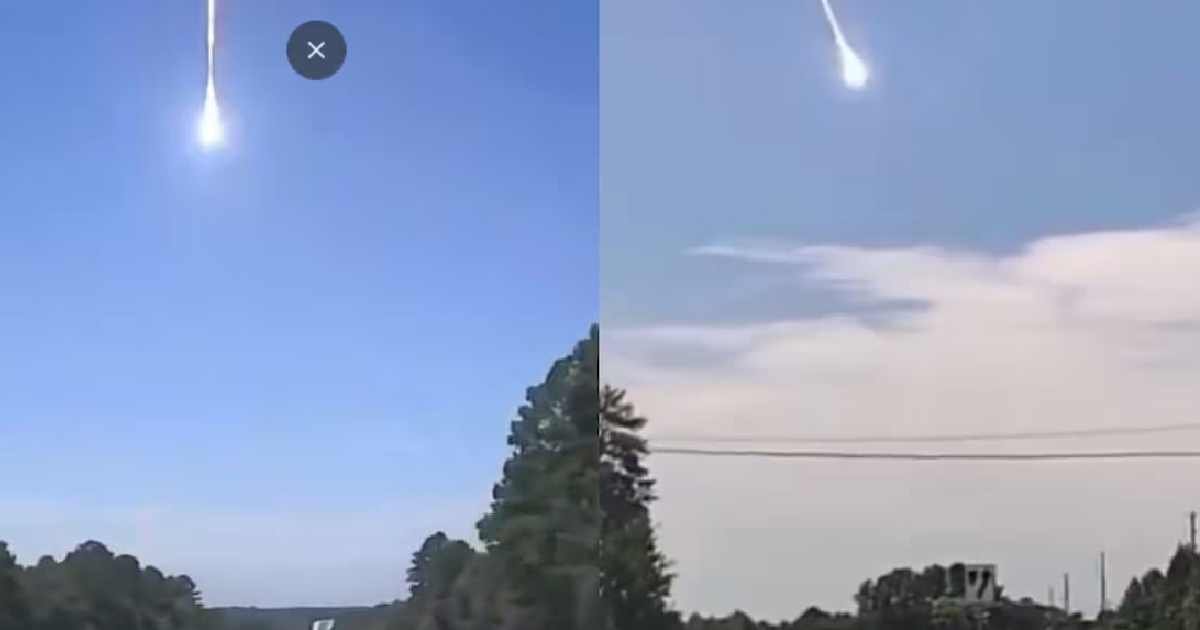 "Bola de fuego" aparece en el cielo de EU (Foto de internet)
