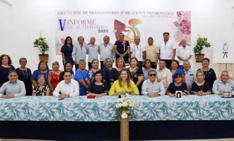 Cecilia Patrón se reúne con Jubilados del IMSS
