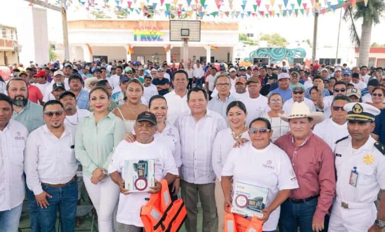 Yucatán refuerza seguridad de pescadores y anuncia inversión turística en Río Lagartos
