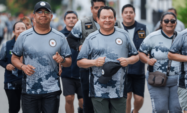 más de 2 mil 800 personas participan en la carrera “aliados por la seguridad” en yucatán