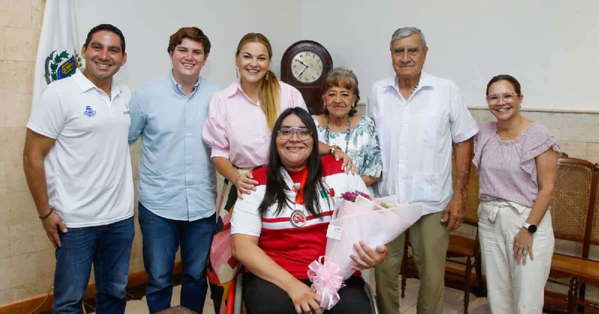 Reconoce Cecilia Patrón a Gilda Cota por su histórica medalla de oro