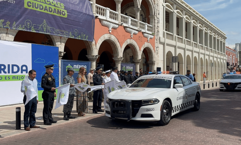cecilia patrón da el banderazo al operativo “verano seguro” 2025 en mérida