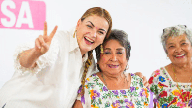 cecilia patrón “enchula” los hogares de adultos mayores en mérida