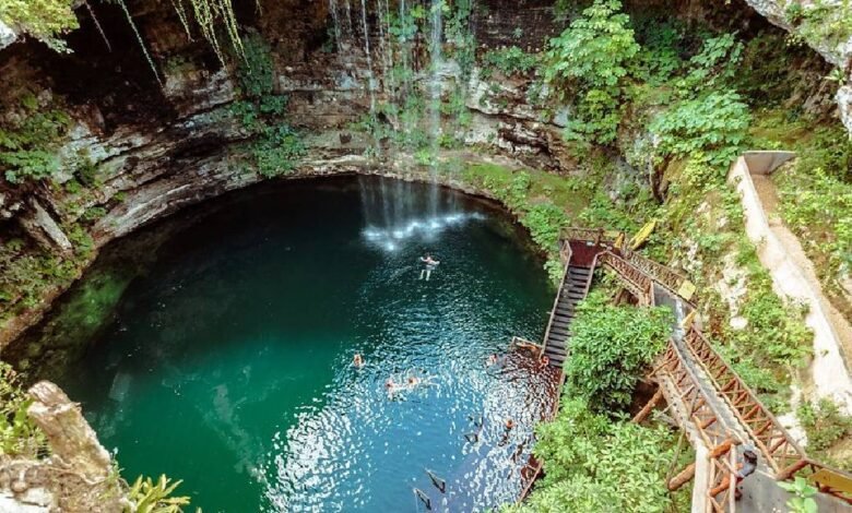 Cenotes cerca de Chichén Itzá para visitar en vacaciones de verano (Foto de internet)