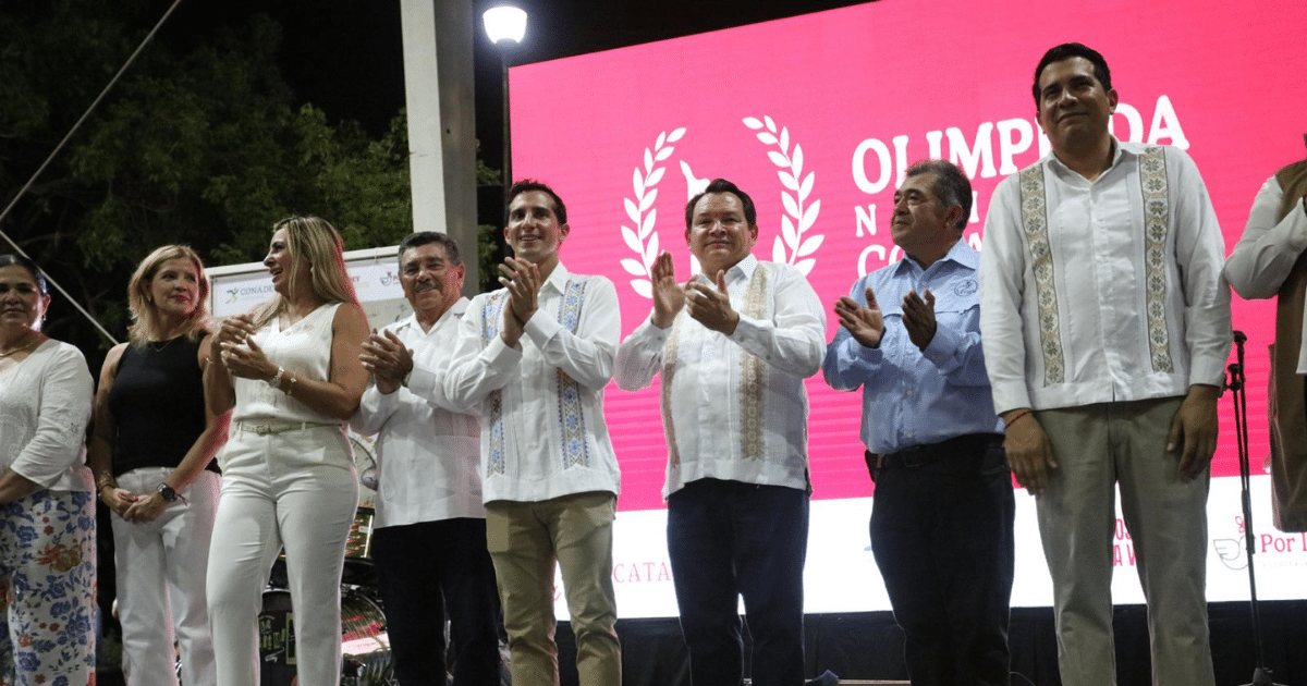 El Gobernador Joaquín Díaz Mena y el director de CONADE, Rommel Pacheco, encabezaron la clausura de la Olimpiada Nacional 2025 tras más de 45 días de competencias y una inversión superior a 80 mdp en infraestructura y eventos.