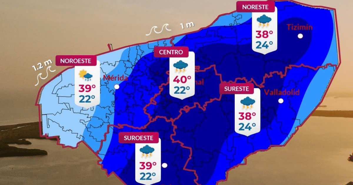 De acuerdo con los pronósticos meteorológicos para este miércoles 16 de julio, una vaguada inducida y su interacción con el ingreso de humedad proveniente del Mar Caribe y del Golfo de México.