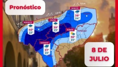 Clima en Yucatán: continuarán lluvias ligeras a fuertes