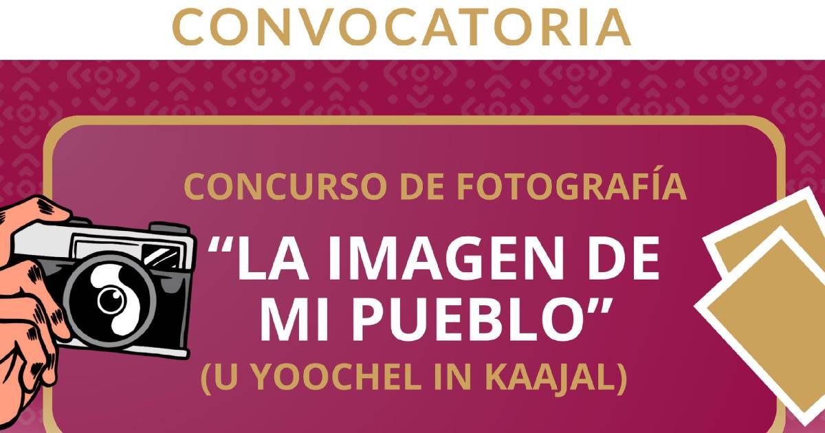 Lanzan concurso de fotografía “La imagen de mi pueblo” para visibilizar cultura maya