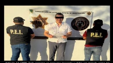 Detienen a dirigente municipal del PRI en Mérida