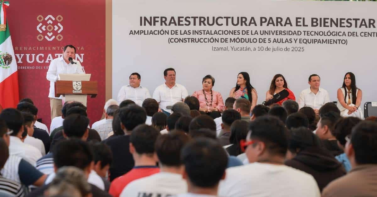 Gobierno de Yucatán ampliará la UTC de Izamal con cinco nuevas aulas