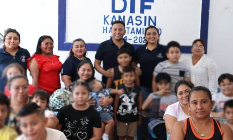 Promueven inclusión en Kanasín con plática sobre discapacidad