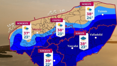 Hoy 28 de julio el ambiente será muy caluroso con temperaturas máximas de 39 grados en el estado
