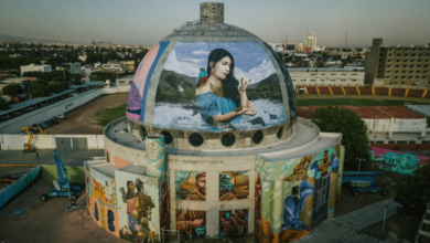 “El agua es una” un mural monumental que honra la vida y el arte en Querétaro