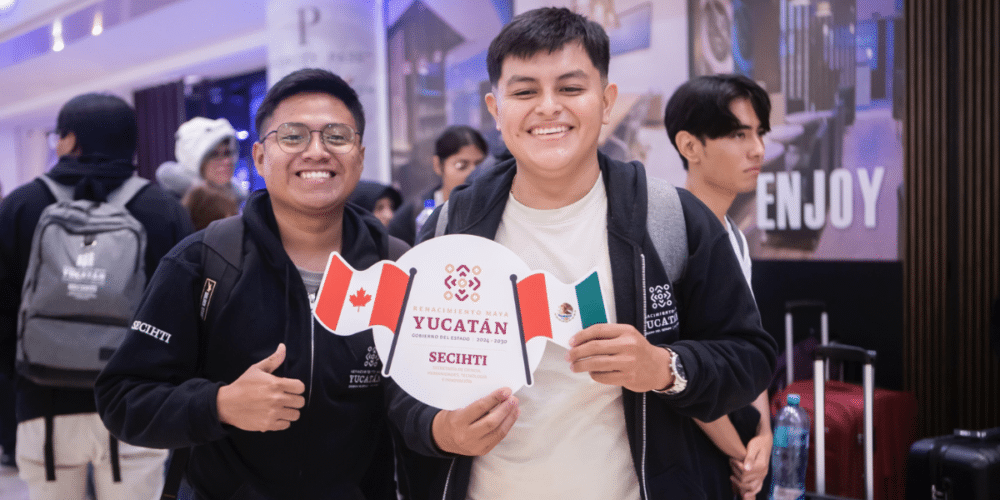 Gracias al Programa de Movilidad Internacional 2025, 75 jóvenes de distintos municipios de Yucatán cursan estancias académicas en universidades de Canadá.