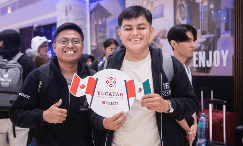 Gracias al Programa de Movilidad Internacional 2025, 75 jóvenes de distintos municipios de Yucatán cursan estancias académicas en universidades de Canadá.